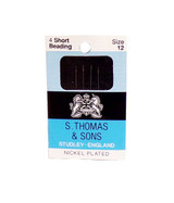 Size 12 Short Beading Needles
