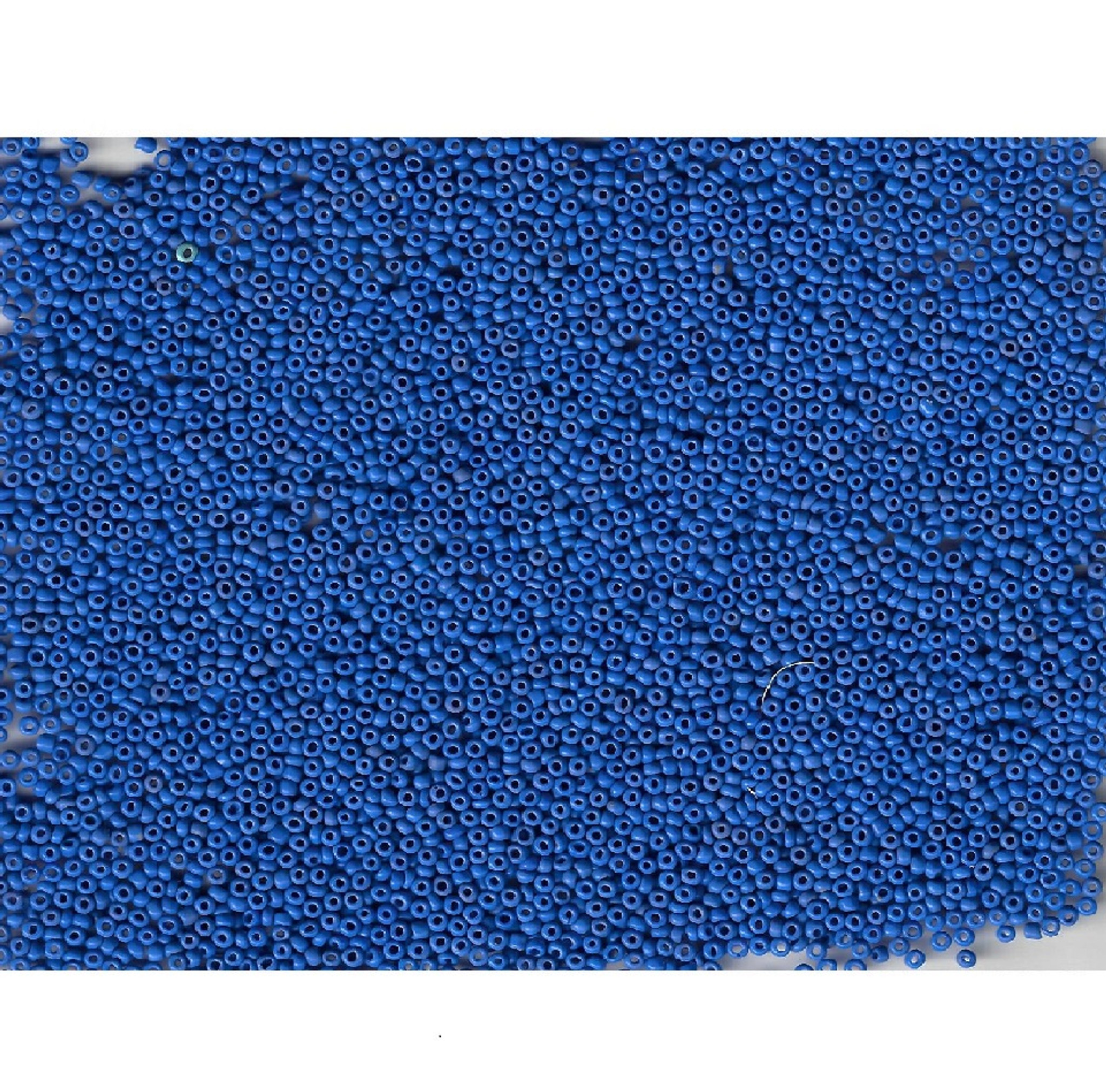 Italian Venetian Old Stock Glass Beads Venetian Blue 13 Opaque