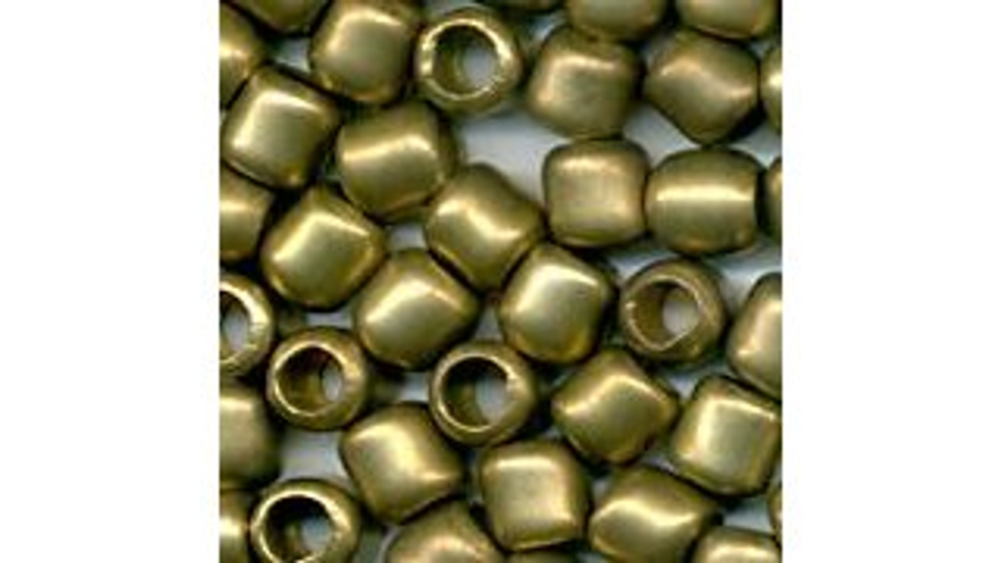 Hollow Old Style Brass Beads