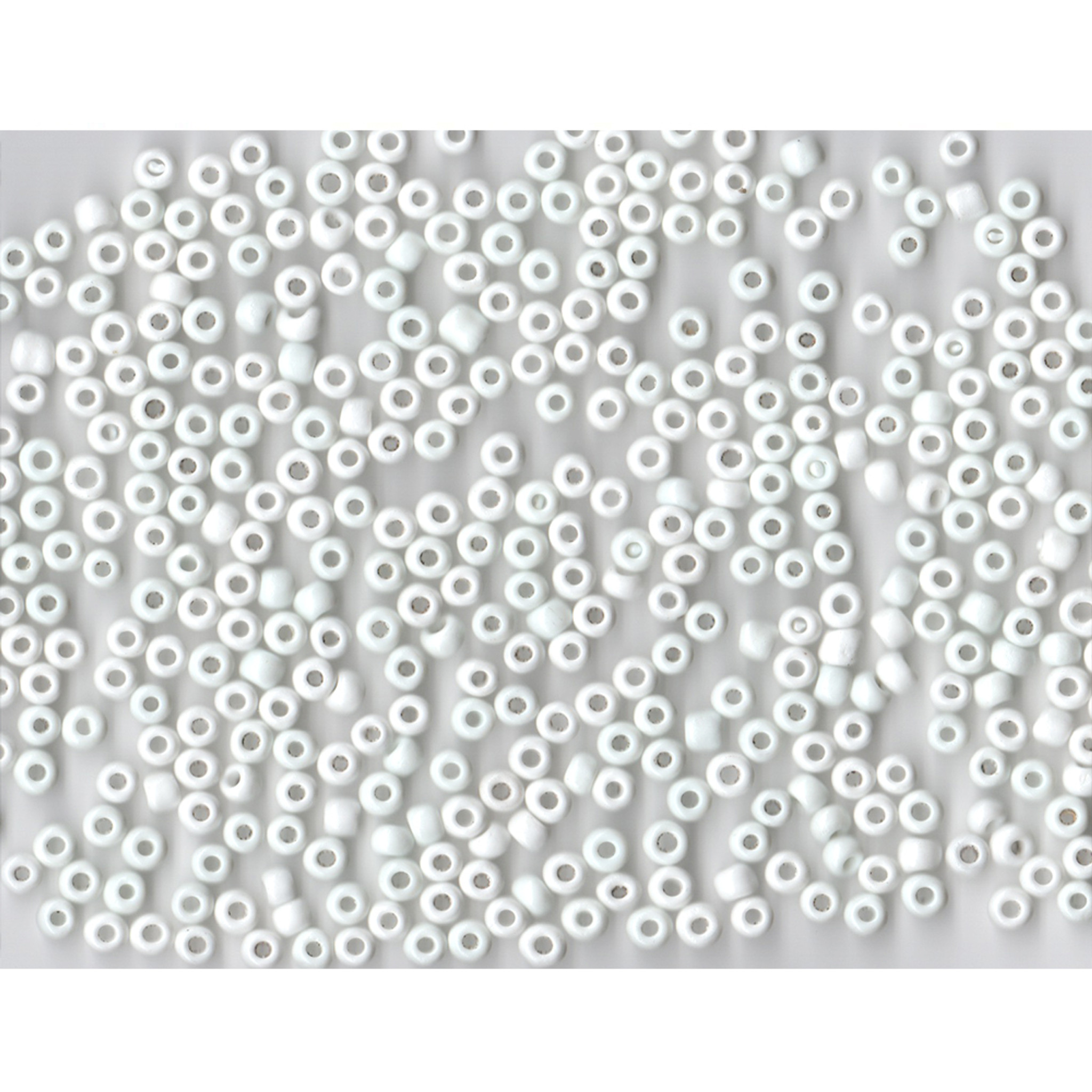 Italian Venetian Old Stock Glass Beads Venetian White 1 Opaque Glass Bead Size 2 Pony Size Bead Italian Venetian Old Stock Glass Beads Venetian White 1 Opaque Glass Bead Size 2 Pony Size Bead