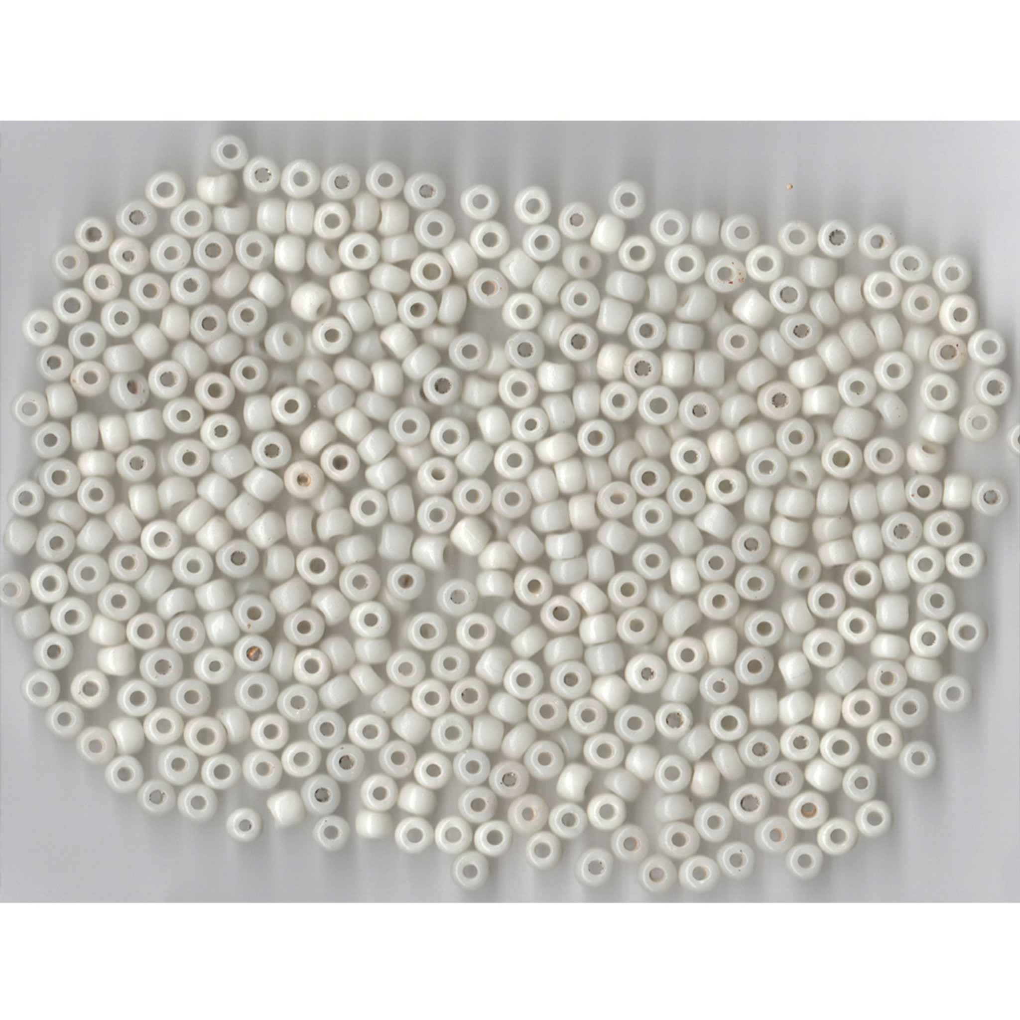 Venetian Glass Beads White 