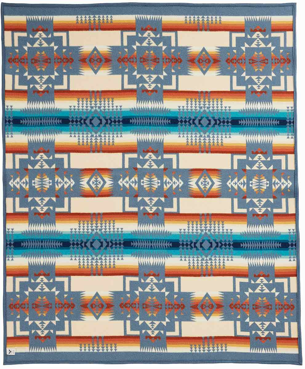 Pendleton Chief Joseph Jacquard Baby Blanket | Prairie Edge Pendleton Chief Joseph Jacquard Baby Blanket | Prairie Edge