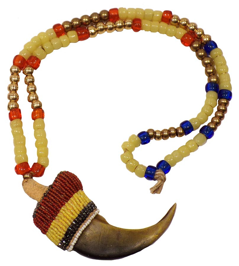 Pendant Sioux Tribe Jewelry Beaded Medallion Necklace Native