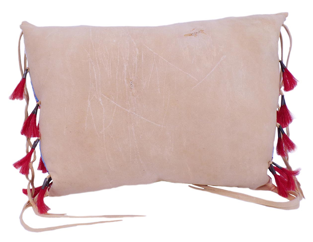 Native American Made XLG Tipi Bag: Old Stock Italian Beads on 