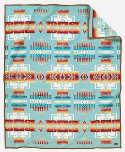 Pendleton Blanket: Chief Joseph Collection, Aqua