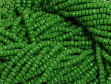 Preciosa Ornella 11/0 Czech Seed Beads - Peridot Green 1 Hank Jewelry Making Supplies