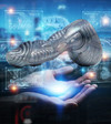 Cyborg Dildo (Silver) Thumbnail Image