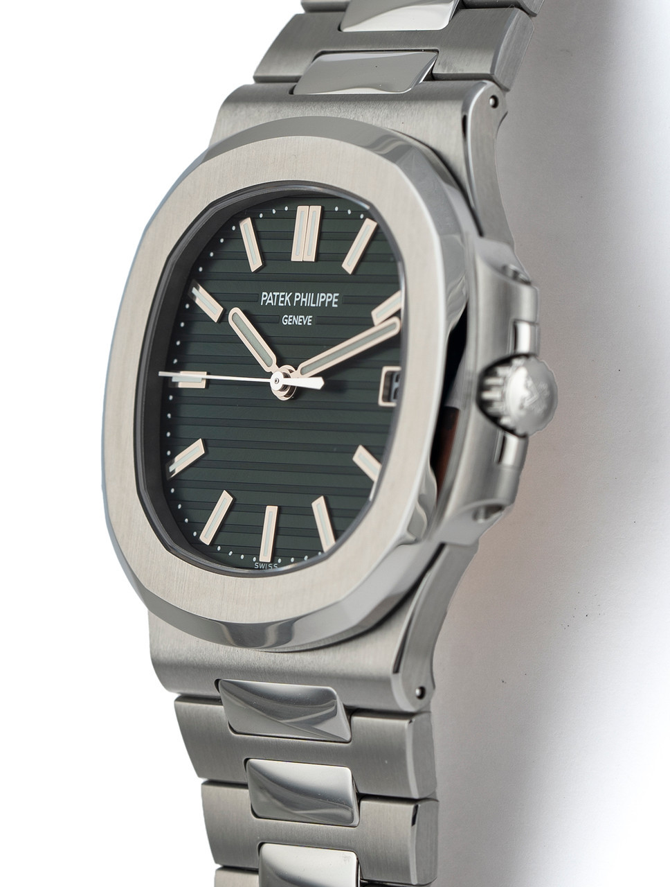 Patek Philippe Nautilus with a very special olive green Tiffany s