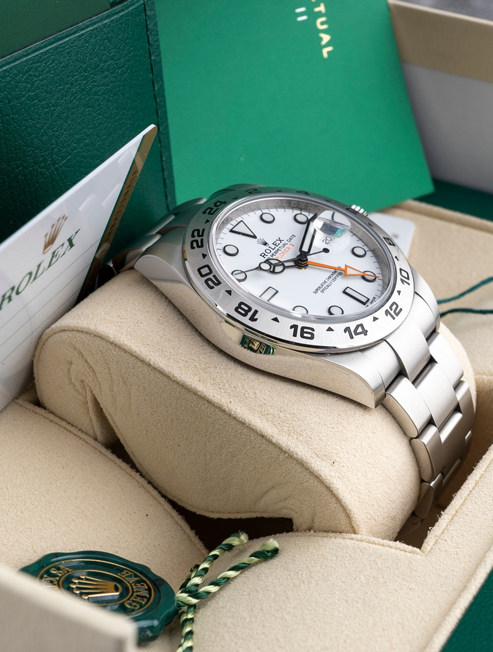 SecondTime Rolex Rolex Explorer II 42mm Stainless Steel Polar