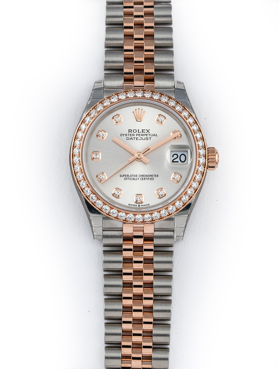 Datejust 2 rose on sale gold