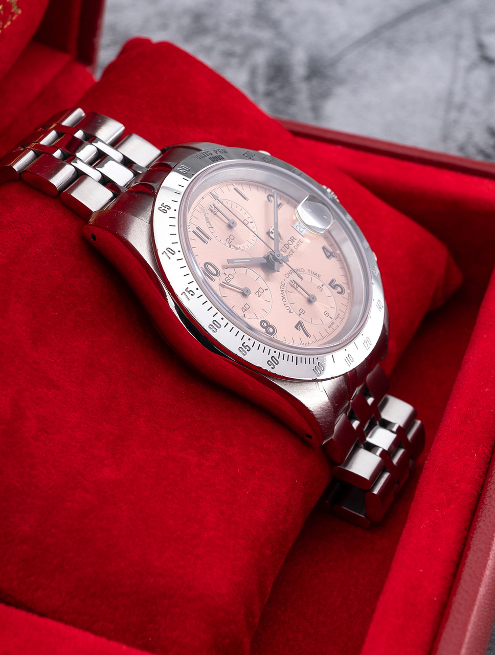 Tudor Prince Date Chrono-Time Chronograph 40mm Stainless Steel 