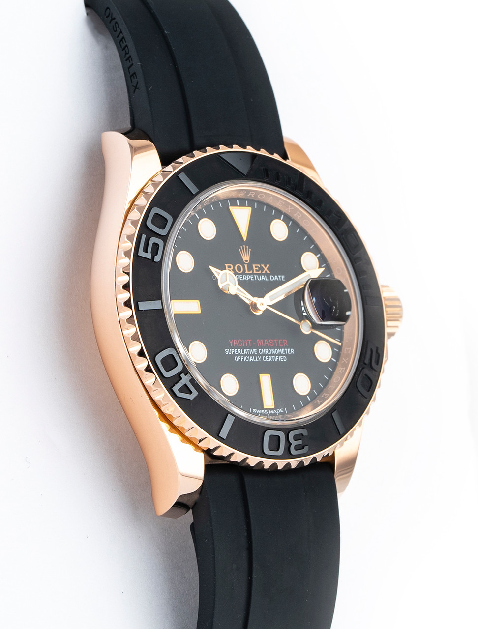 Rolex Yacht-Master 40mm Rose Gold Black 