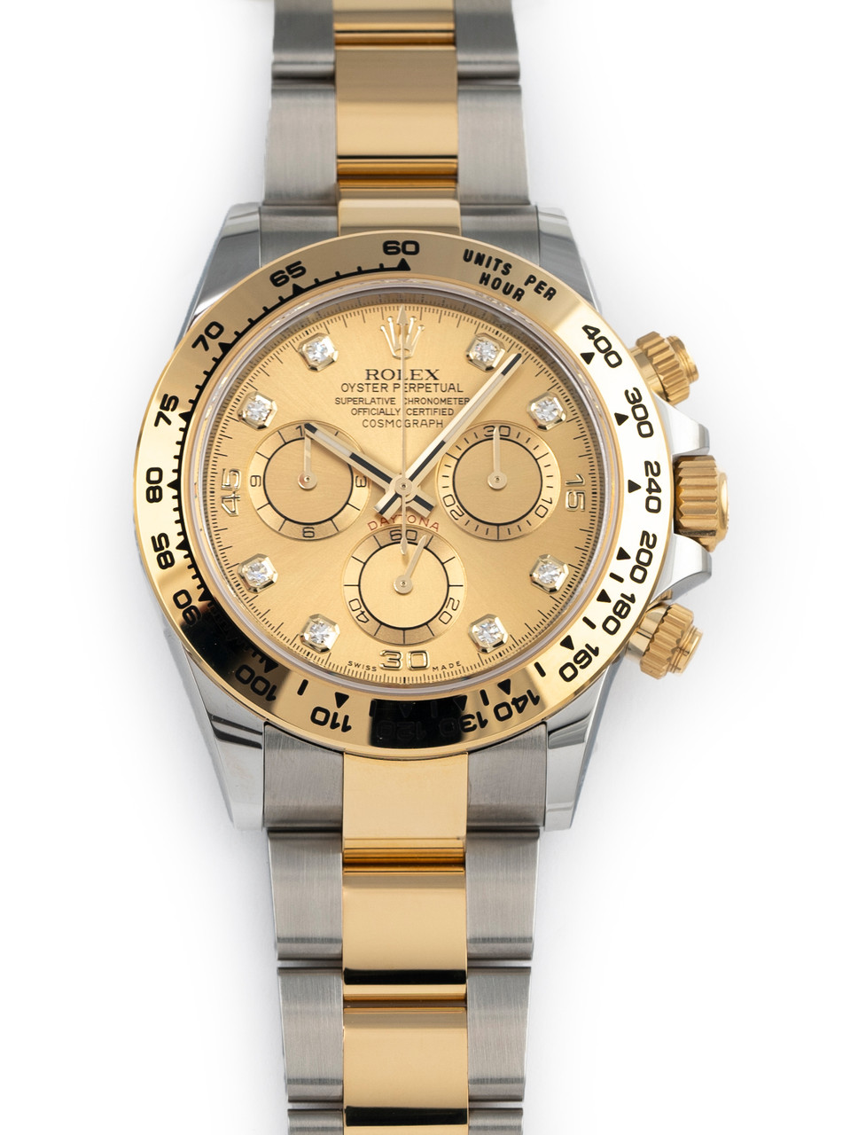 At Sygdom Behov for Cosmograph Daytona in Steel/18kt Yellow Gold - 16523 (A series, 1999  production)