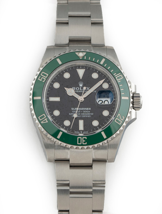Rolex Submariner Date 41 Stainless Steel Starbucks GREEN Ceramic Bezel 126610LV - 100% Complete & As-New March 2023