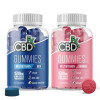 CBDfx 1500mg Broad Spectrum CBD Gummies Men & Woman Multivitamin - Pack of 60