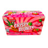 Crispy Blunts 100MG D9 THC Cream Filled Crispy Phyllo Dough Sticks - Pack of 2 - Display of 10 Packs - Strawberry