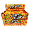 Crispy Blunts 100MG D9 THC Cream Filled Crispy Phyllo Dough Sticks - Pack of 2 - Display of 10 Packs - Peanut