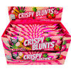 Crispy Blunts 100MG D9 THC Cream Filled Crispy Phyllo Dough Sticks - Pack of 2 - Display of 10 Packs - Strawberry