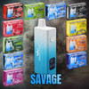 Delta King Savage Delta THC-A + D8 + D10 + HHC + HHCP Smart Screen Disposable Vape Device 8G - Display of 6