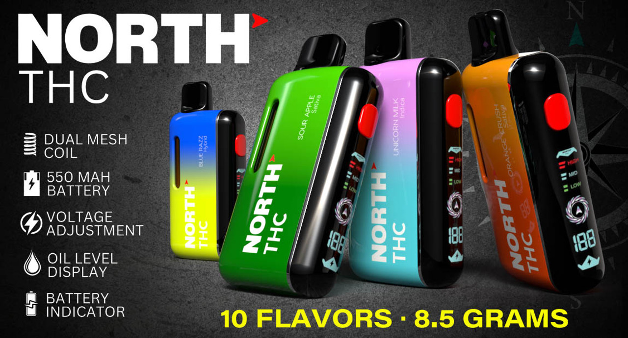 North THC Disposable Vaping Device