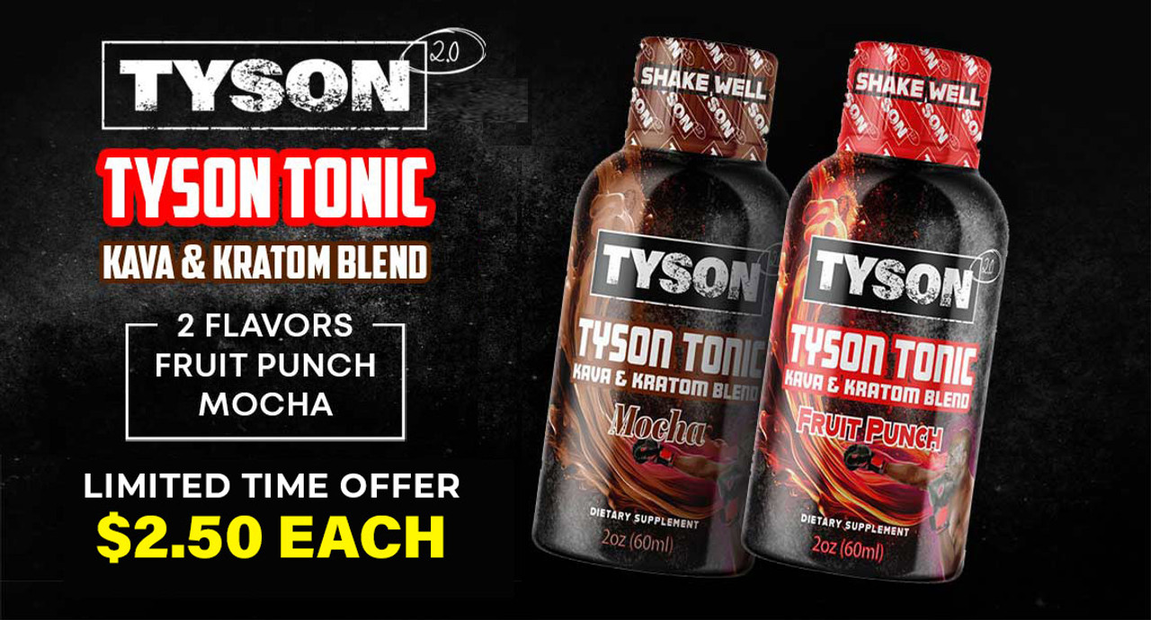 Tyson Tonic Kava and Kratom Blend