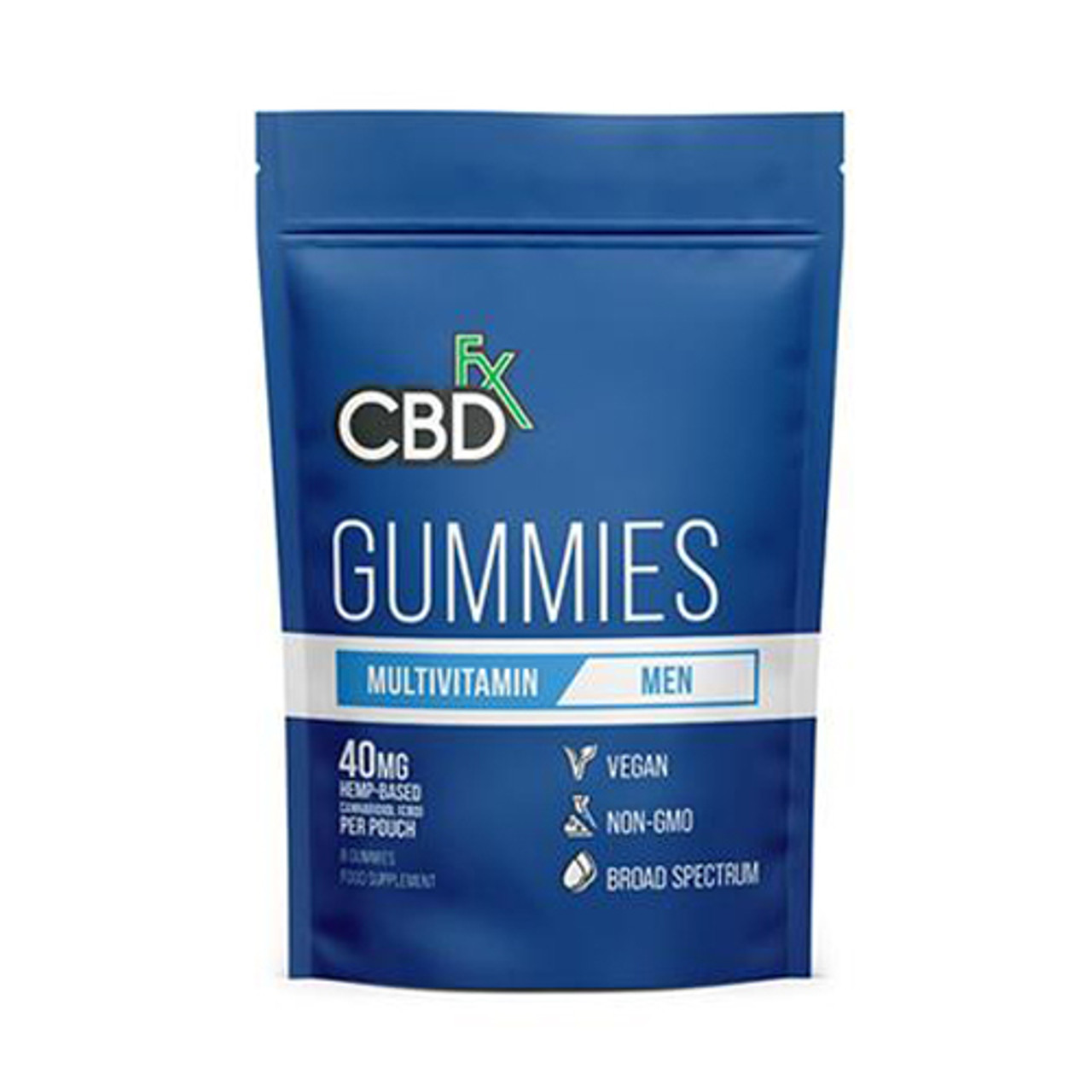 CBDfx 200mg Broad Spectrum CBD Gummies Men & Woman Multivitamin
