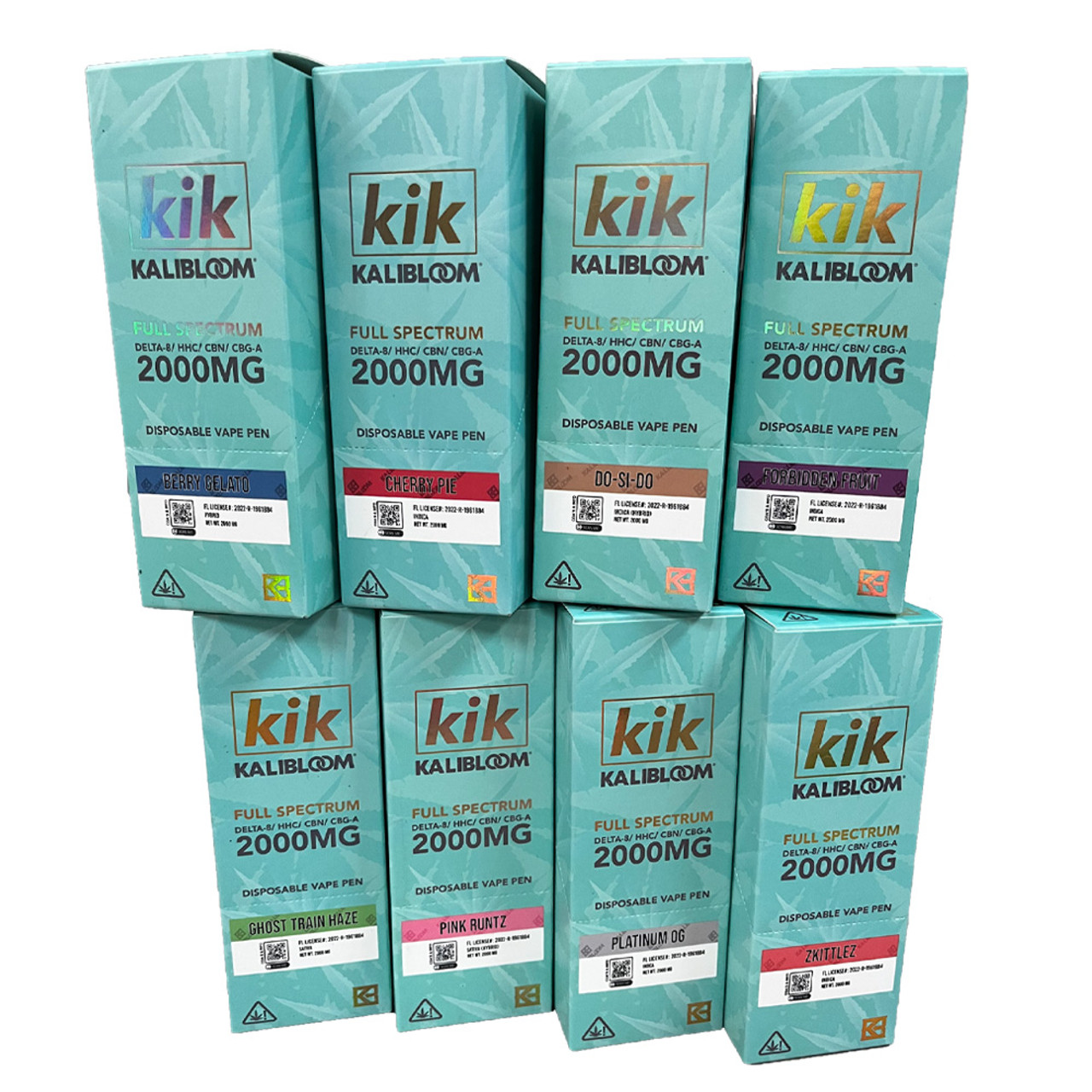 Kalibloom Kik Premium Legal THC 2000mg Disposable (Delta-8, CBN