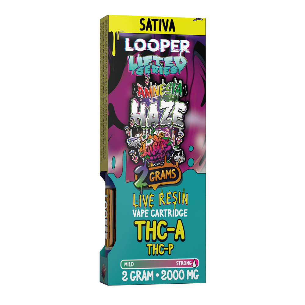 Looper Live Resin Lifted Series 2000MG THCA + THCP Cartridge