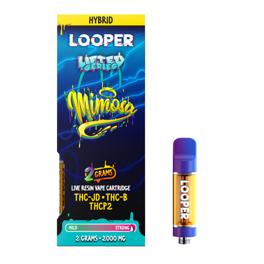 Looper Lifted Series Live Resin THCJD Vape Cartridge 2G