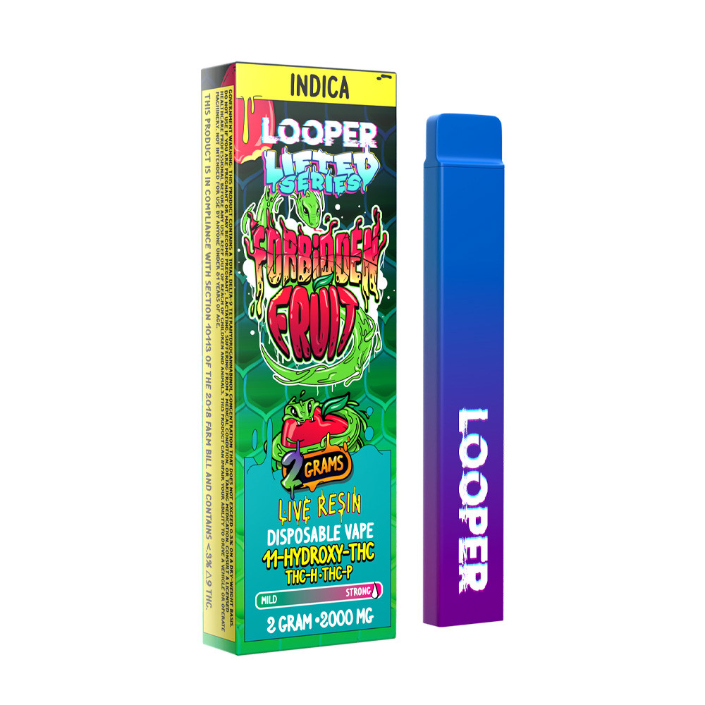 Looper XL 3000MG Live Resin 11HYDROXYTHC + THCJD + THCP Disposable