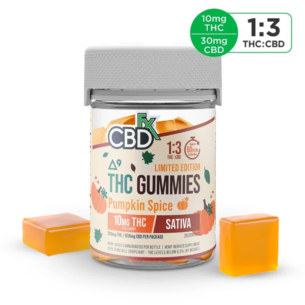 CBDfx 200MG THC + 600MG CBD THC Gummies LIMITED EDITION 20ct CBD