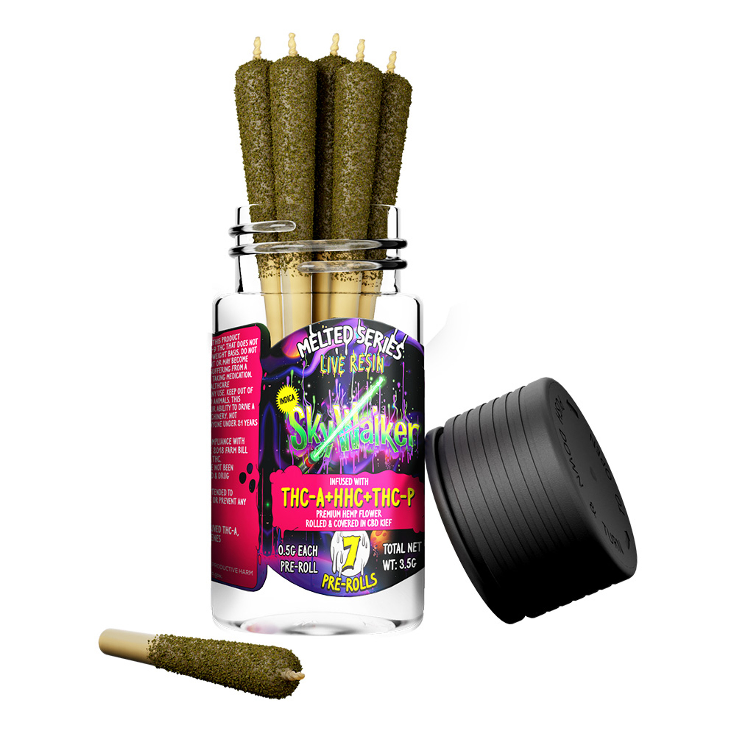 Looper Melted Series 3.5G THCA + HHC + THCP PreRolls