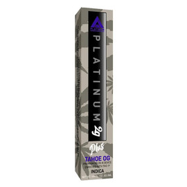 EXTRAX Platinum Plus 2G 280mAh Delta-8 + THC-P Rechargeable Disposable Vape 2ML - Display of 10 - Tahoe OG (Indica)