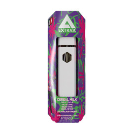 EXTRAX 3G THC-X + THC-B + THC-JD + DELTA-8 THC + DELTA-10 THC + Live Resin Liquid Diamond Disposable Vape 3ML - Display of 6 - Cereal Milk(Hybrid) EXTRAX 3G THC-X + THC-B + THC-JD + DELTA-8 THC + DELTA-10 THC + Live Resin Liquid Diamond Disposable Vape 3ML - Display of 6 - Cereal Milk(Hybrid)