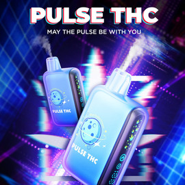 PULSE THC Delta 9 + THC-A Liquid Diamonds + THC-P + HHC-P + Terpenes Disposable Vape Device 5G With Full Size Screen
