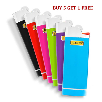 HEMPER Lit 650mAh VV Preheat 510 Thread Vape Battery With USB-C Cable - Display of 12 Deal