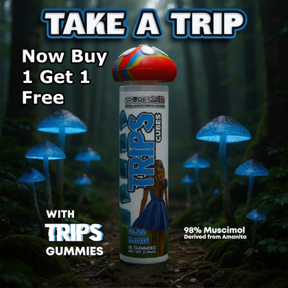 SporesMD Trips Cubes Mushroom Gummies Deal