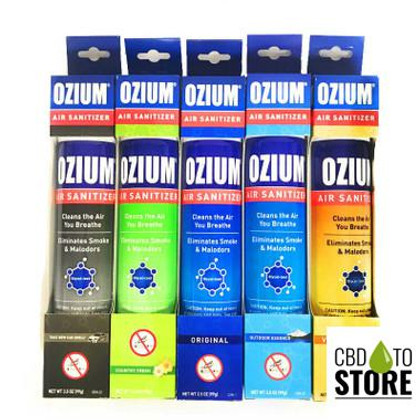 Ozium Air Sanitizer 3.5oz (MSRP $10.00)