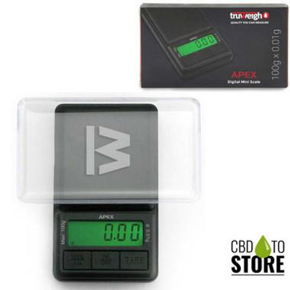 Truweigh APEX Digital Mini Scale - 100g x 0.01g (MSRP $9.00)