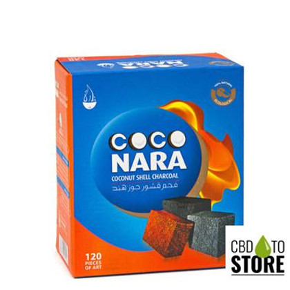 Coco Nara Coconut Shell Charcoal - 120 Flat Pieces (MSRP $15.00)