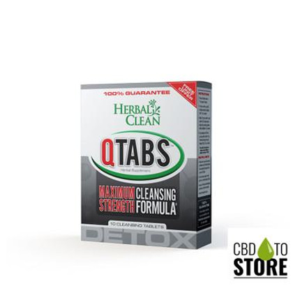 Herbal Clean QTabs Maximum Strength Cleansing Detox Tablets (MSRP $31.49)