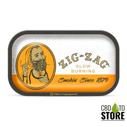 Zig-Zag Metal Rolling Tray - Small (MSRP $10.00)