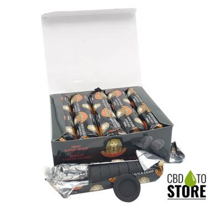 Pharaohs Coconut Quick Light Charcoal 35mm Round Style - 100 Pieces [CH1906] (MSRP $12.99)