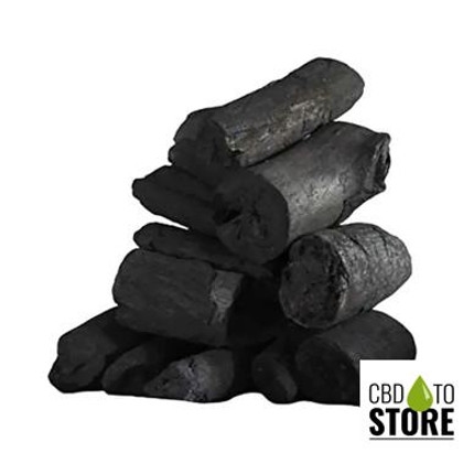 Abu Shanab Coconut Shell Charcoal - 35 Cylinder Shaped Pieces (MSRP $8.00)