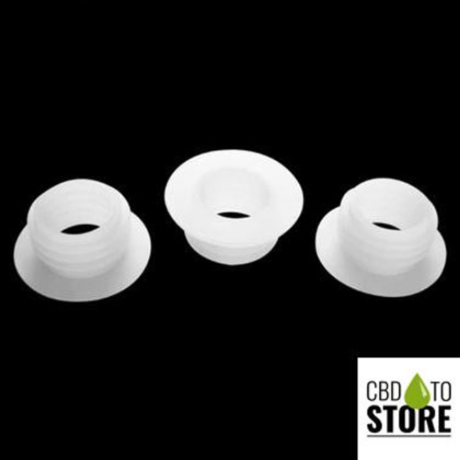 Pharaohs Large Clear Thick Hookah Base Grommet - Pack of 5 [W1912] (MSRP $2.00 Each)