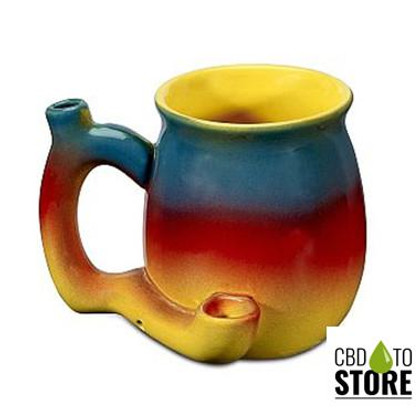 Tropical Sunset Ceramic Pipe Mug by Fashioncraft (MSRP $15.99)