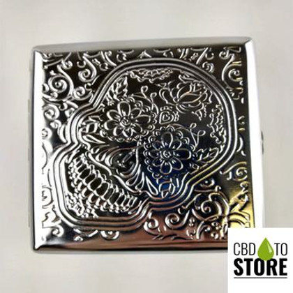 Smokezilla Cig Box With Grinder Card - Assorted Designs / Colors - Display of 6 (MSRP $12.99 Each)