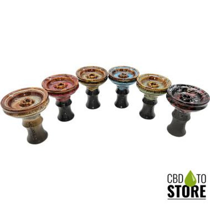 Pharaohs Hookah Destiny Bowl - Assorted Colors (MSRP $8.00)