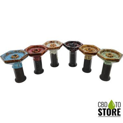 Pharaohs Hookah Nova Bowl - Assorted Colors (MSRP $8.00)
