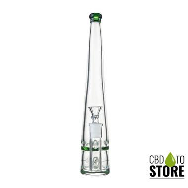 The Kind Glass Water Pipe Giggles + Turbine Perc & Inline Perc - 500 Grams - 12 Inches (MSRP $159.99)